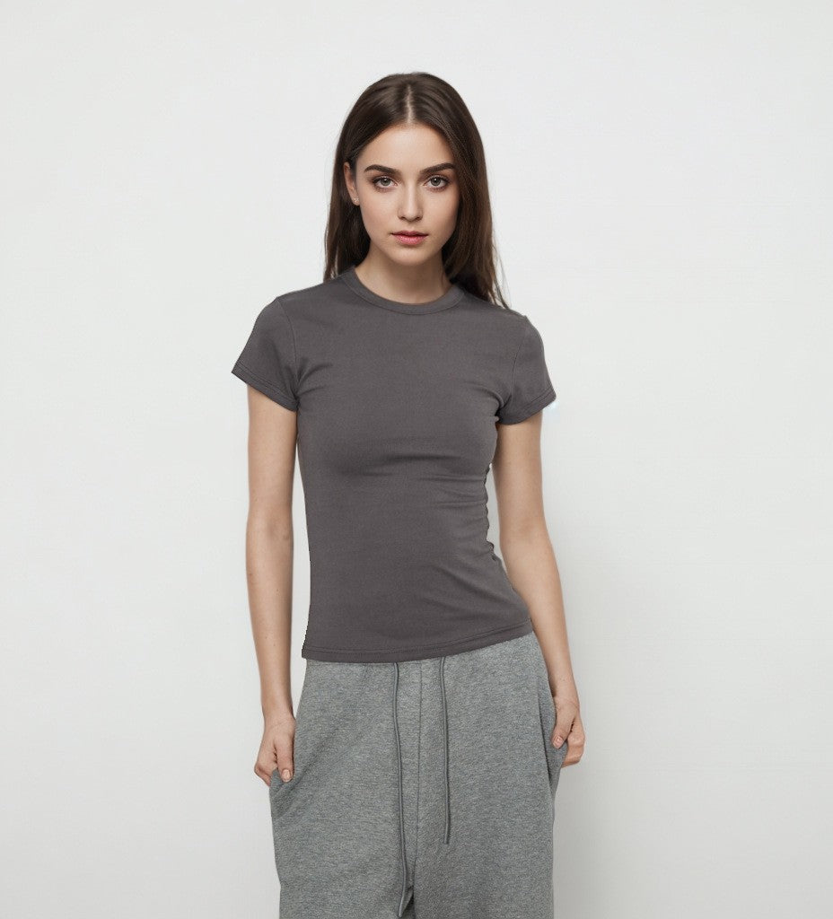Eira Slim Drawstring Tee