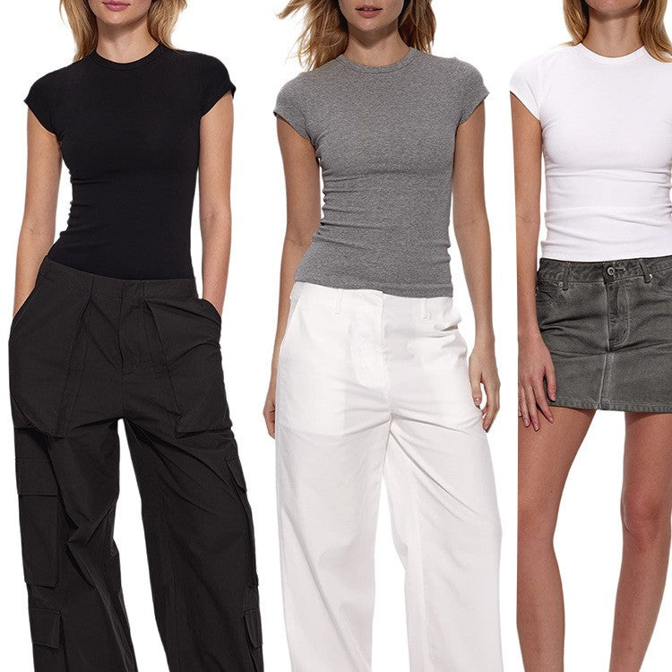 Eira Slim Drawstring Tee