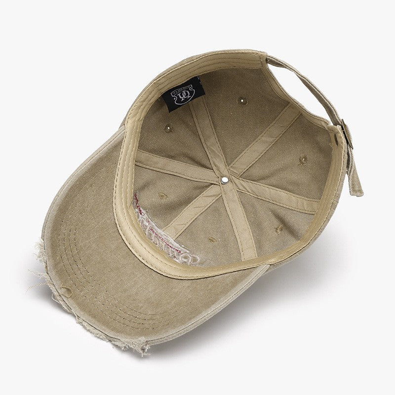 Eryon Embroidered Cotton Cap