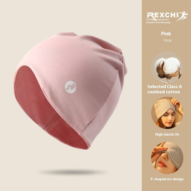 Selune Floral Cotton Sleep Cap