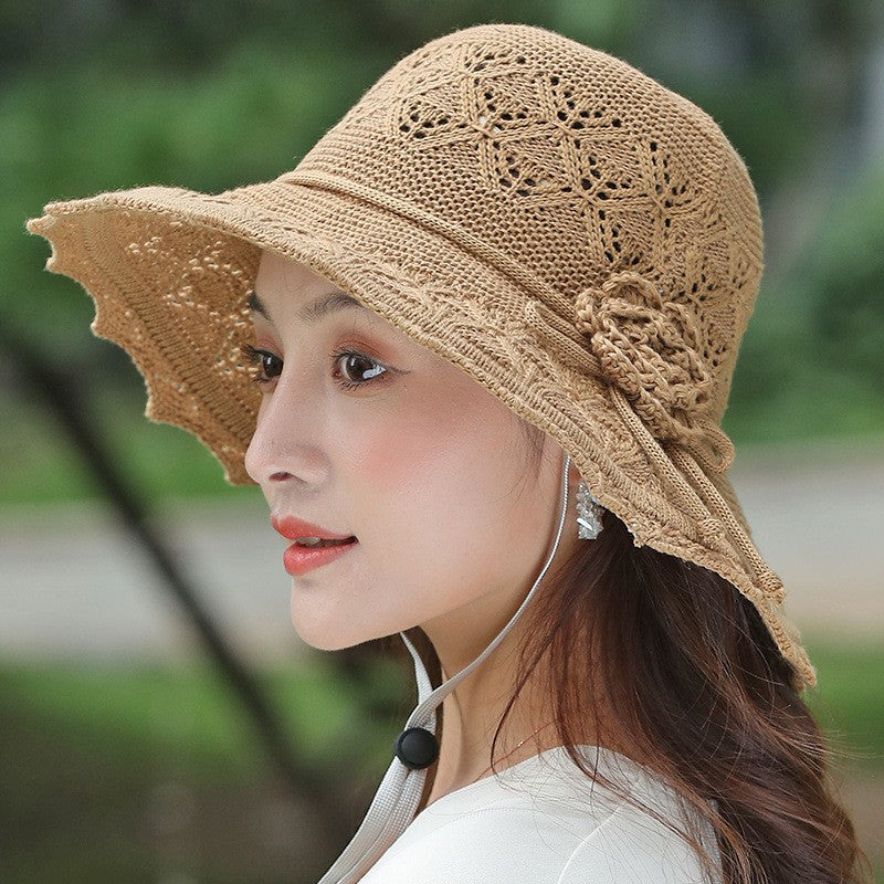 Solenne Summer Linen Sun Hat