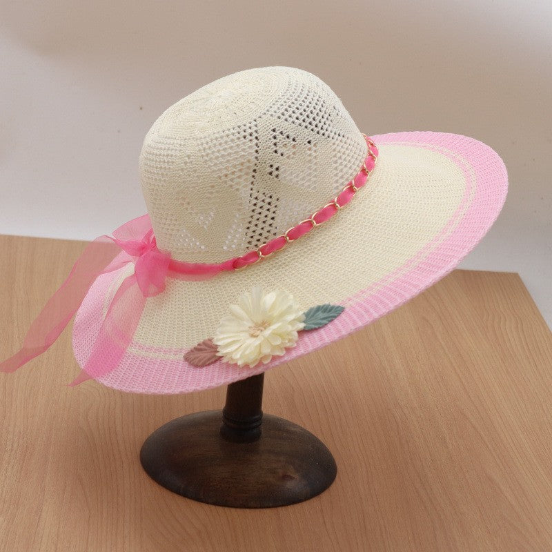 Solenne Summer Linen Sun Hat