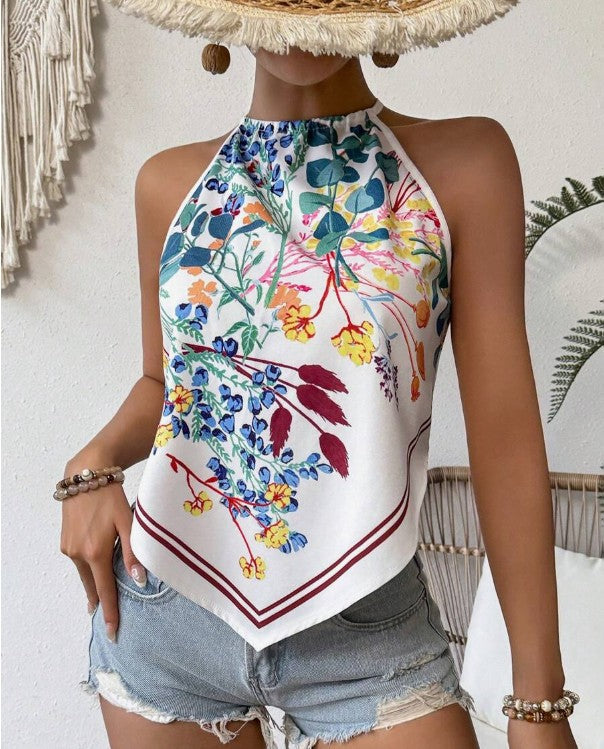 Zahara Boho Halter Tank